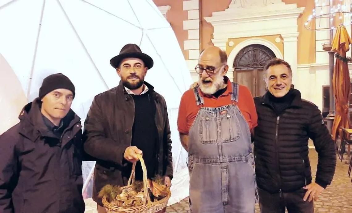 Universit&agrave; Agraria Tarquinia, Gagni omaggia Giorgione di prodotti locali