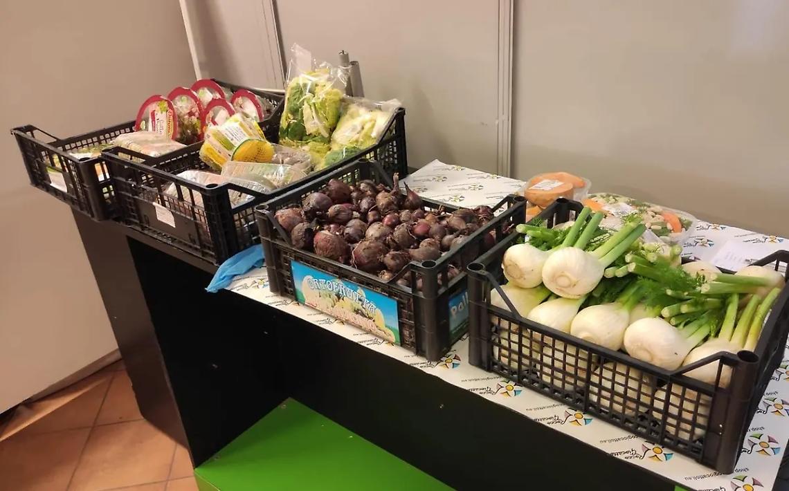 Anche prodotti freschi per le famiglie bisognose del territorio