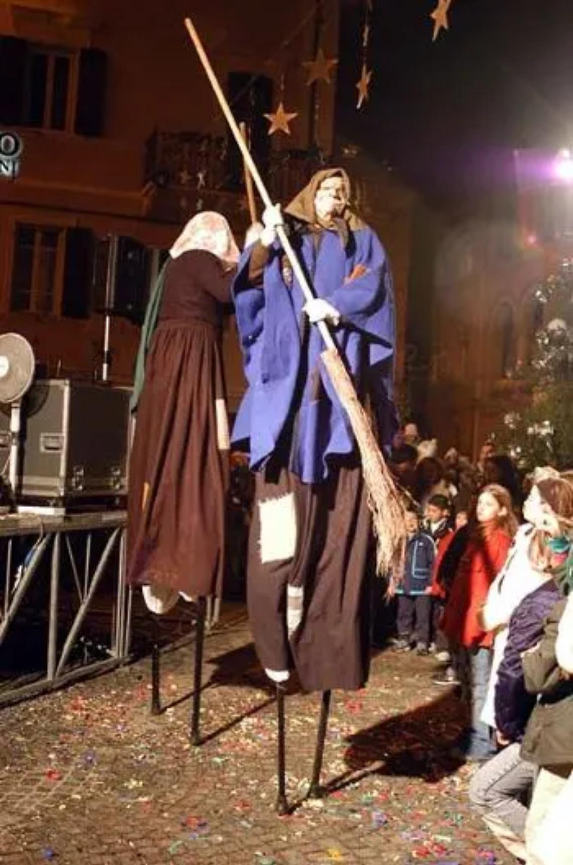 Tutto pronto al castello per l&rsquo;arrivo della Befana