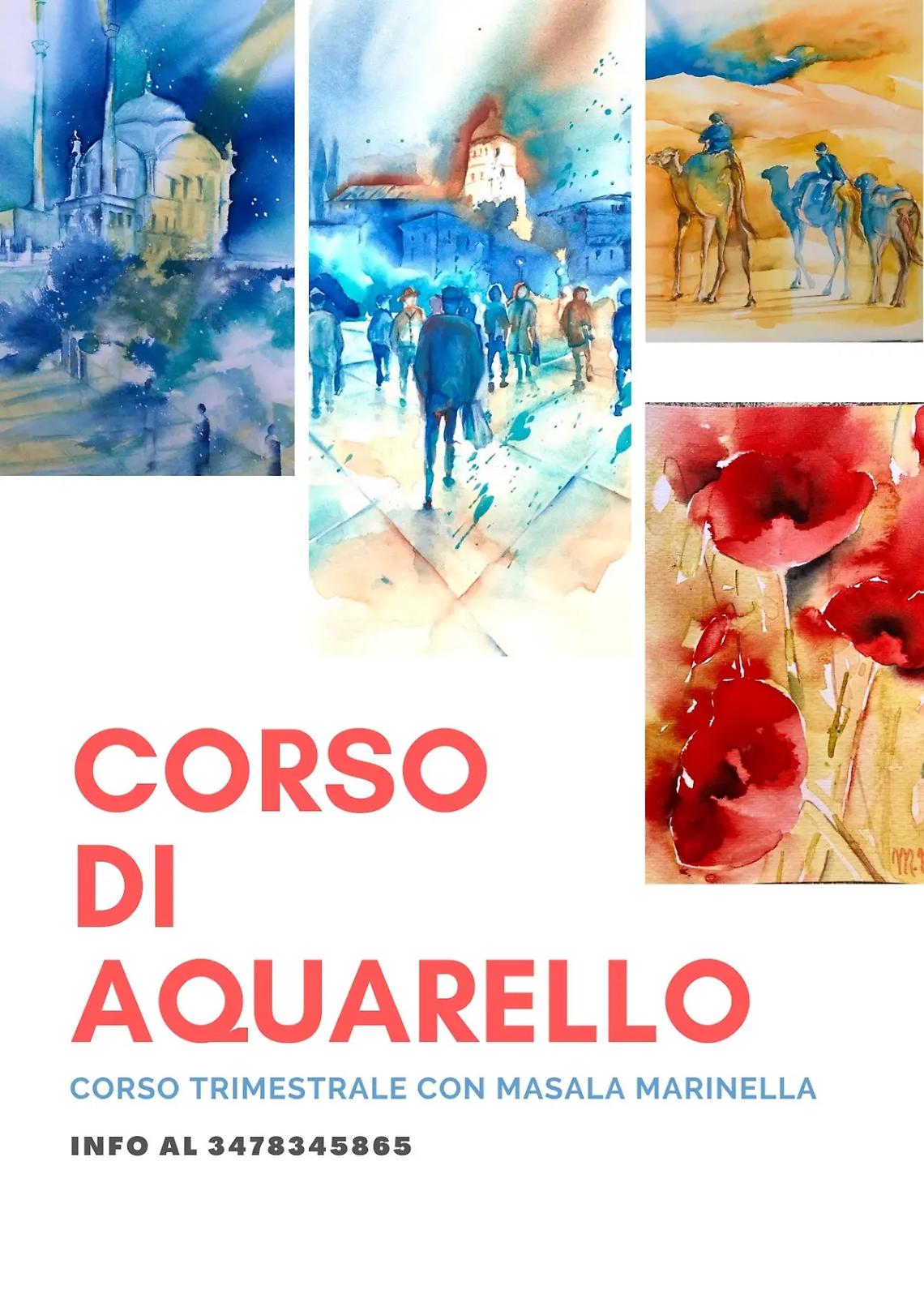 Illuminarti presenta il corso di acquarello metodo Dcla