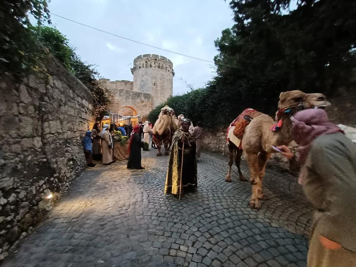 Tarquinia, presepe vivente: I volontari dell&rsquo;associazione Presepe vivente Tarquinia: oltre settemila visitatori in tutto per l&rsquo;edizione della ripartenza