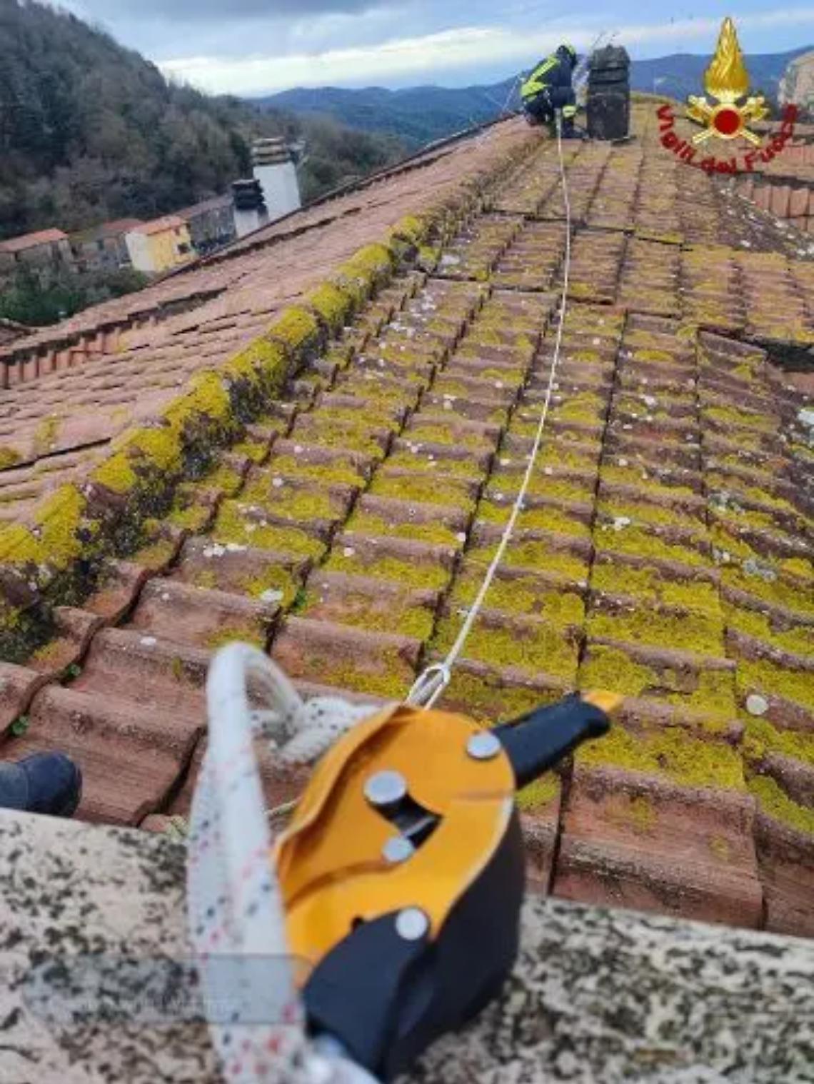 Maltempo, interventi dei vigili del fuoco ad Allumiere, Civitavecchia e Santa Marinella