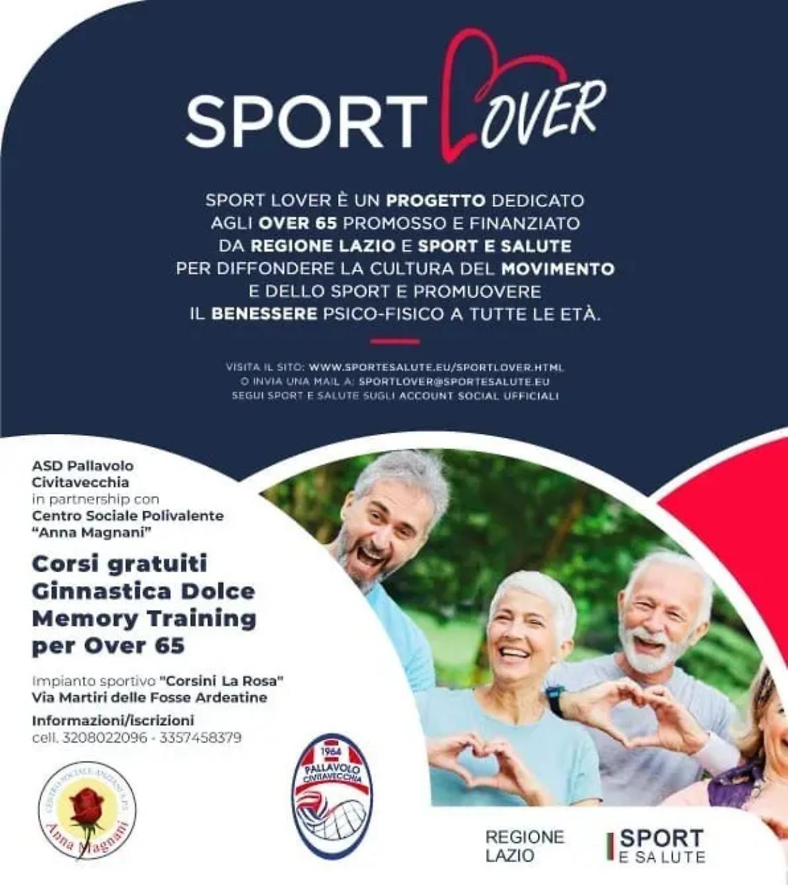 Asp, domani la presentazione del progetto ''Sport Lover 65''