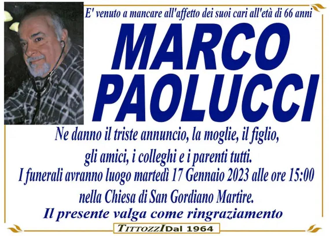 MARCO PAOLUCCI