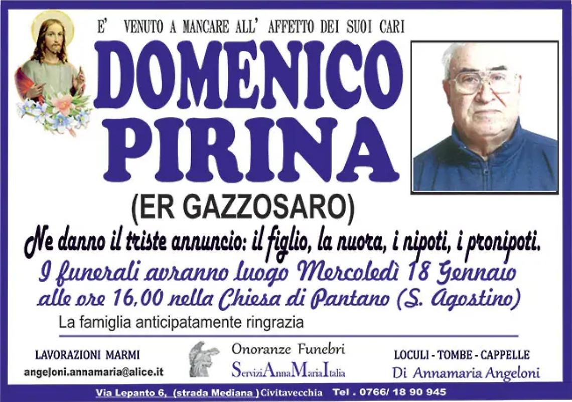 DOMENICO PIRINA (ER GAZZOSARO)