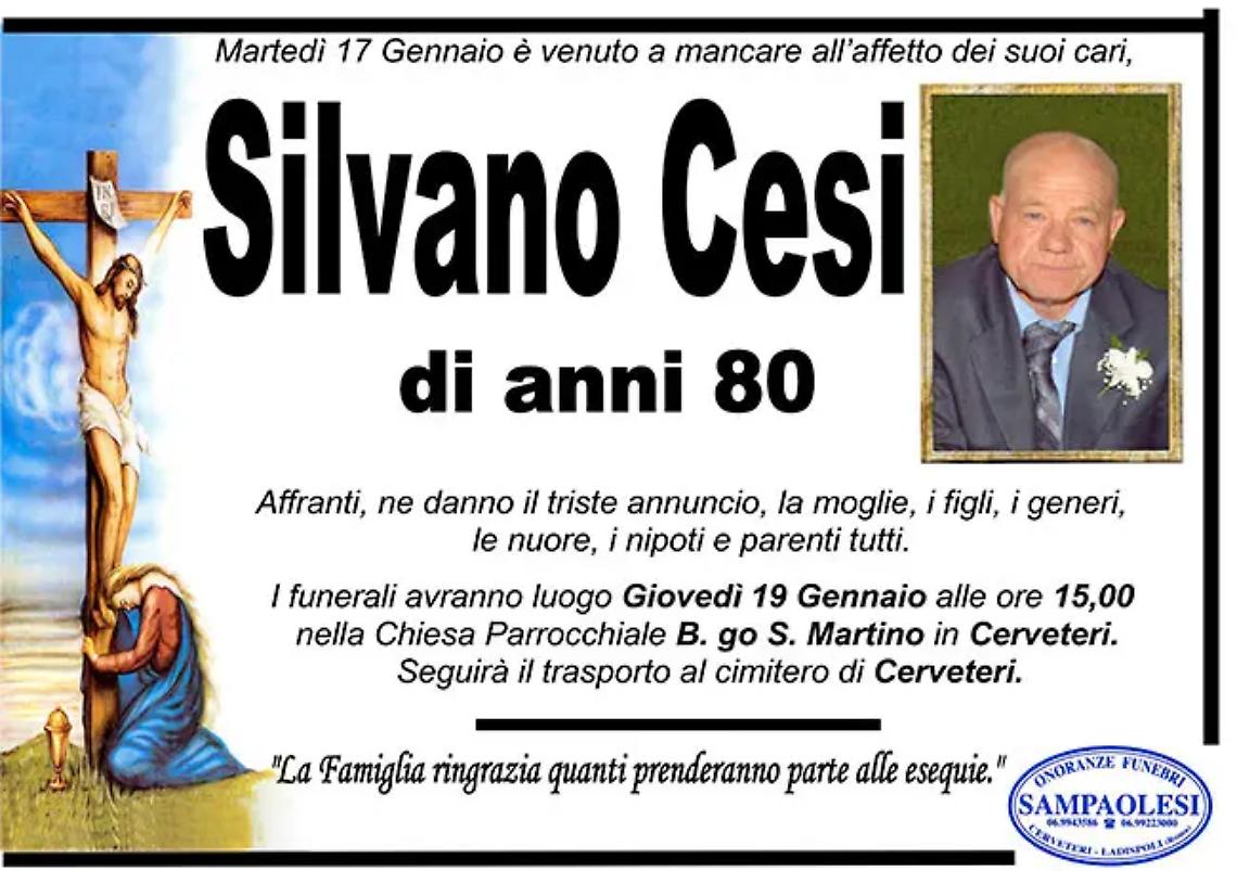 SILVANO CESI di anni 80