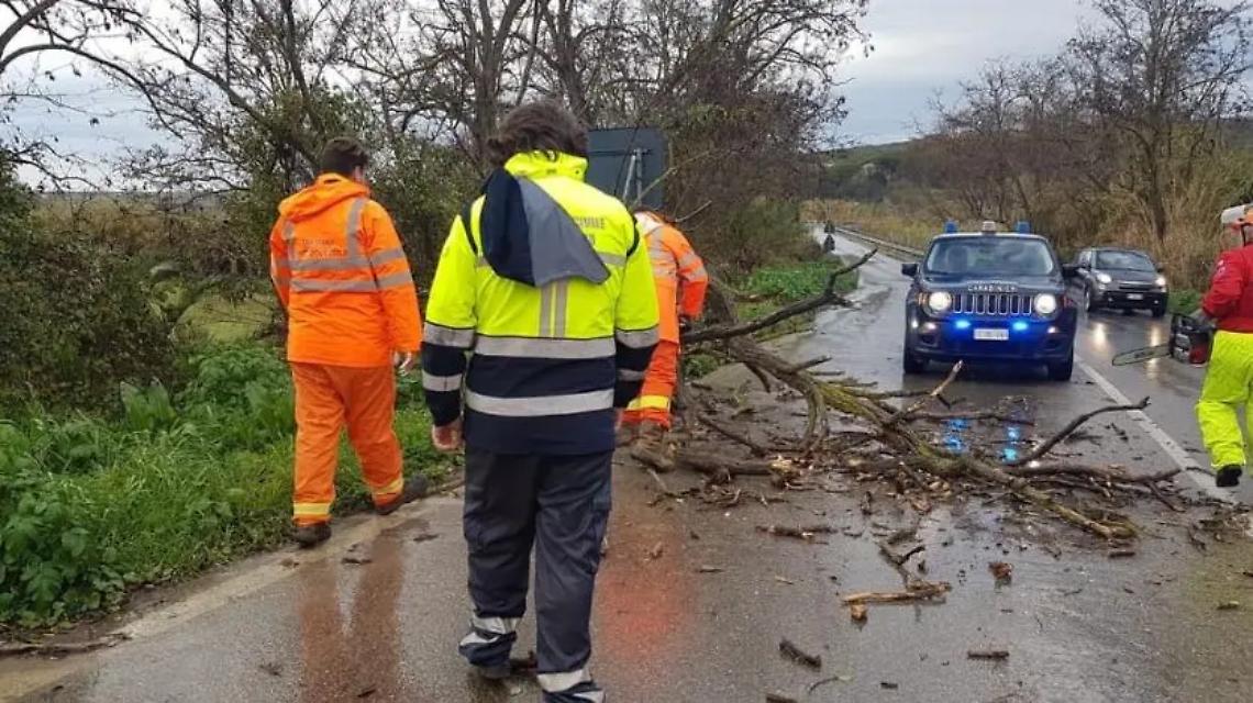 Maltempo: a Tarquinia diversi interventi dei volontari Aeopc