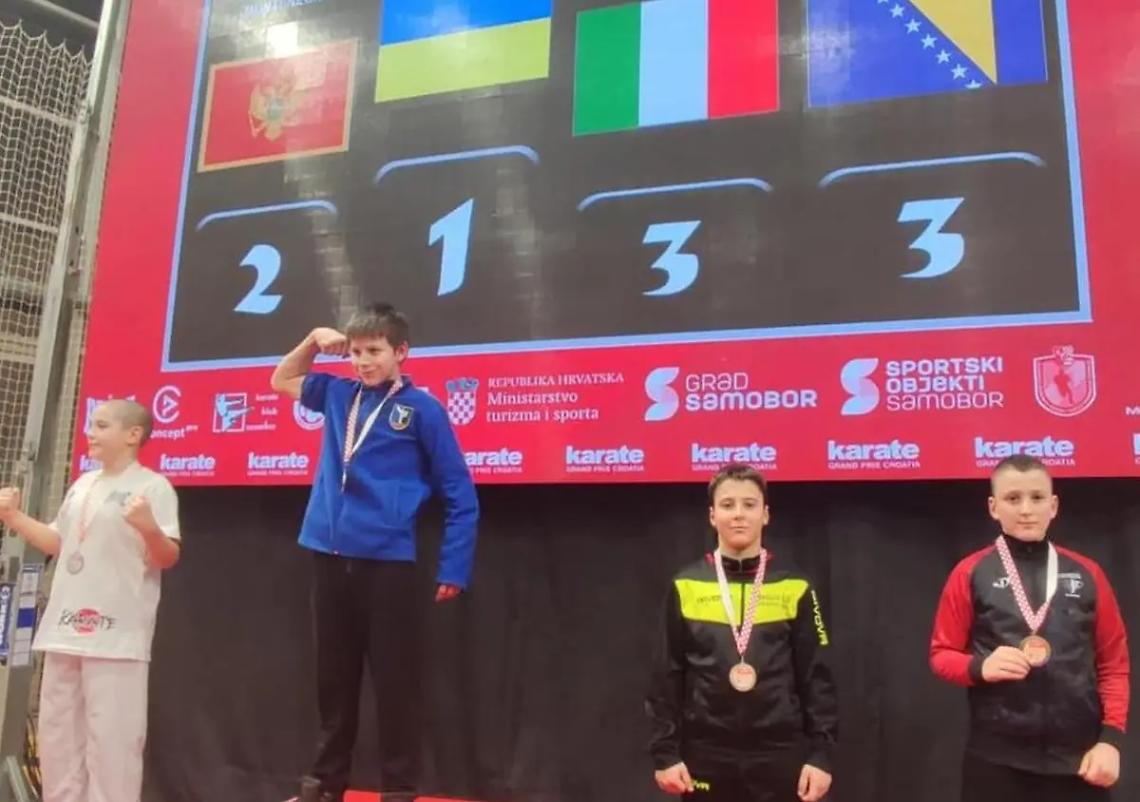 Conversini bronzio al Gran Prix Croazia