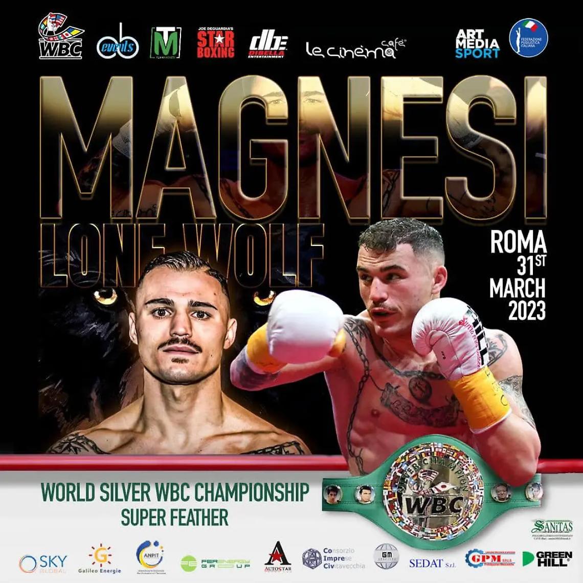 Michael Magnesi salir&agrave; sul ring per il campionato del mondo Silver Wbc pesi Superpiuma