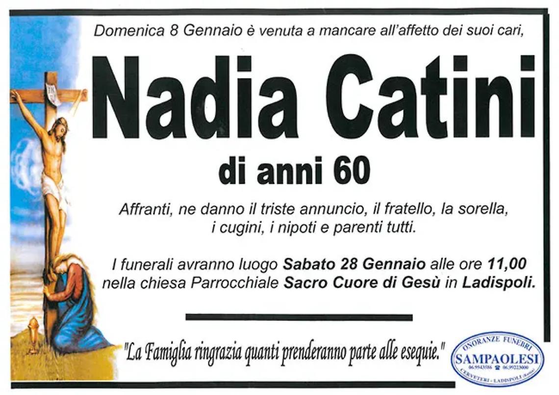 NADIA CATINI di anni 60
