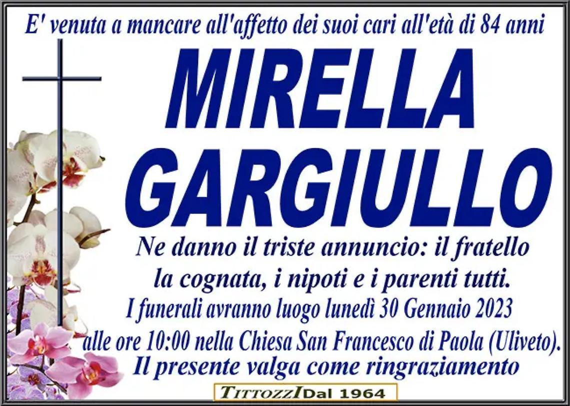 MIRELLA GARGIULLO