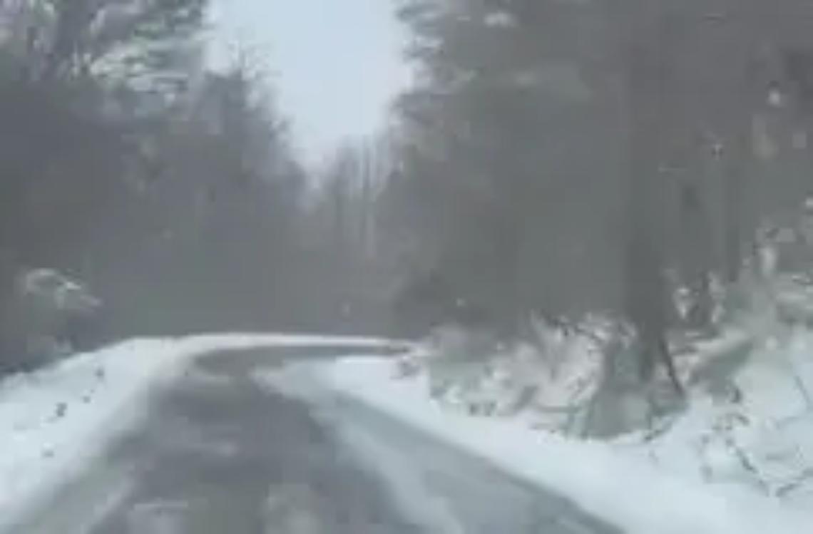 Neve sulla Cimina: pericolo ghiaccio