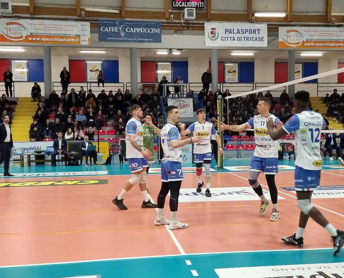 La Maury's Com Cavi Tuscania si sveglia troppo tardi, Lecce si impone 3/0