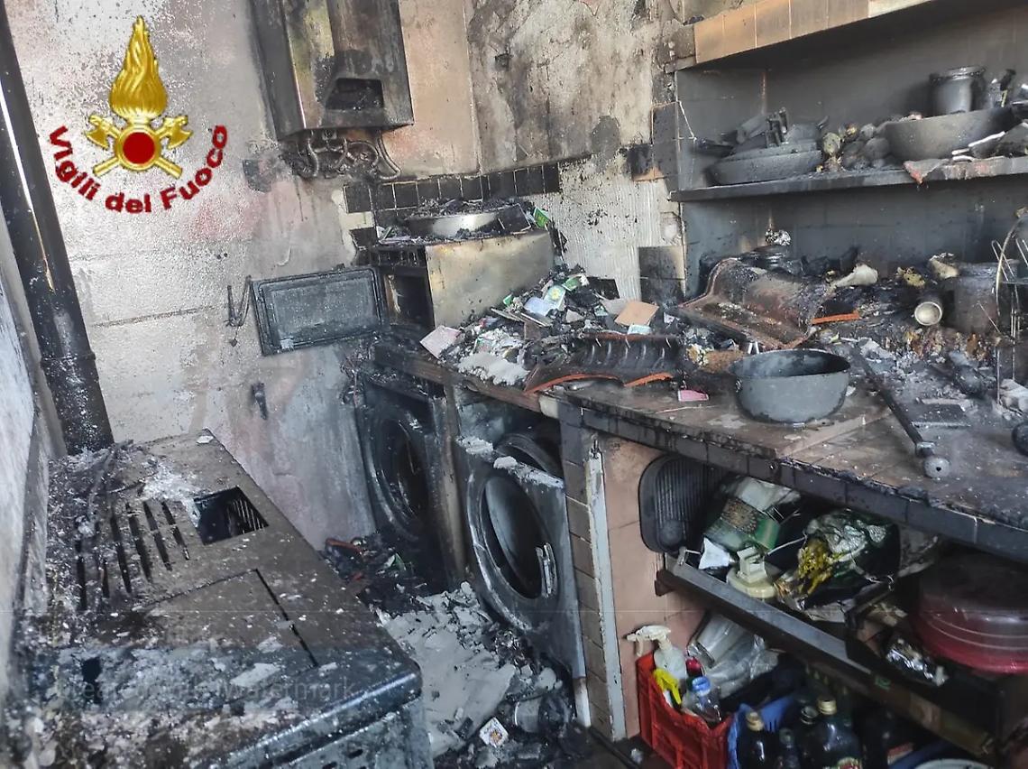 Paura a Cerveteri: a fuoco appartamento