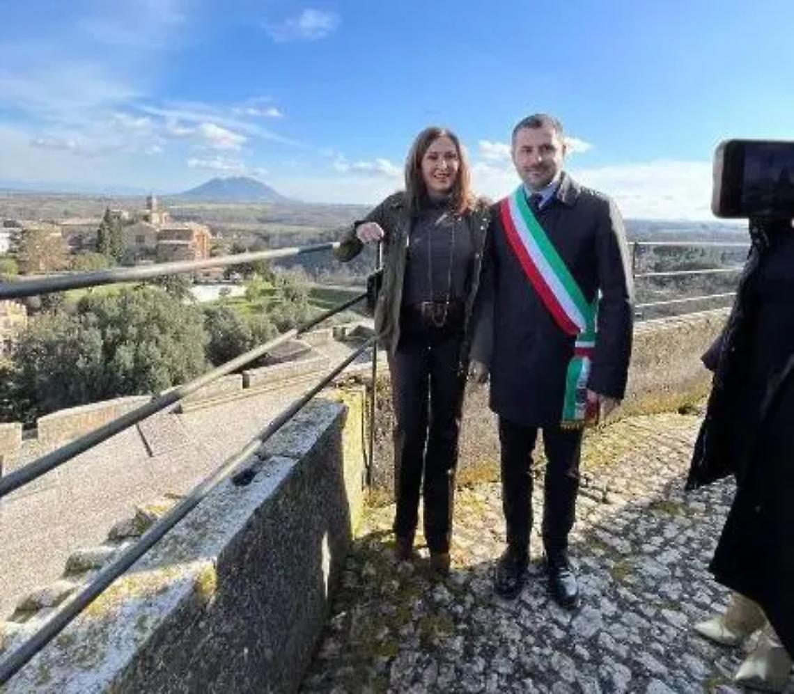 La ministra Santanch&egrave; al Forte Sangallo