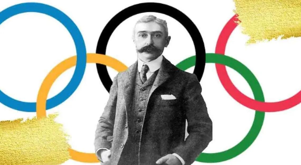 Il Barone francese Pierre De Coubertin