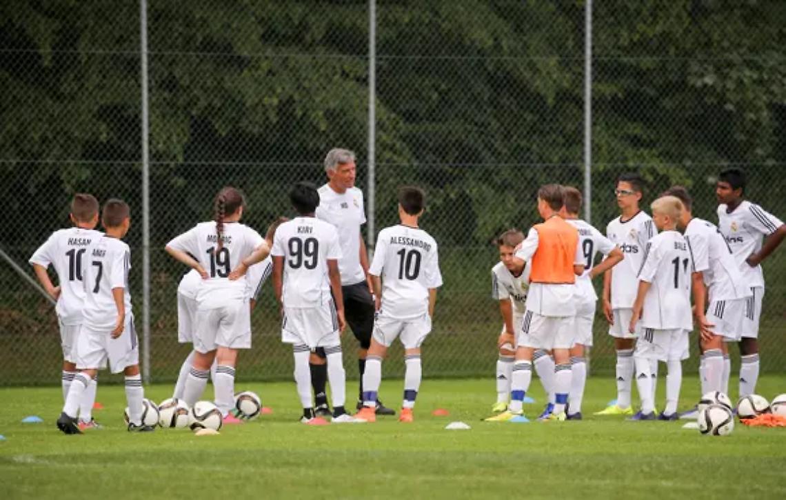 Al Galli il camp della Clinc Fundacion Real Madrid
