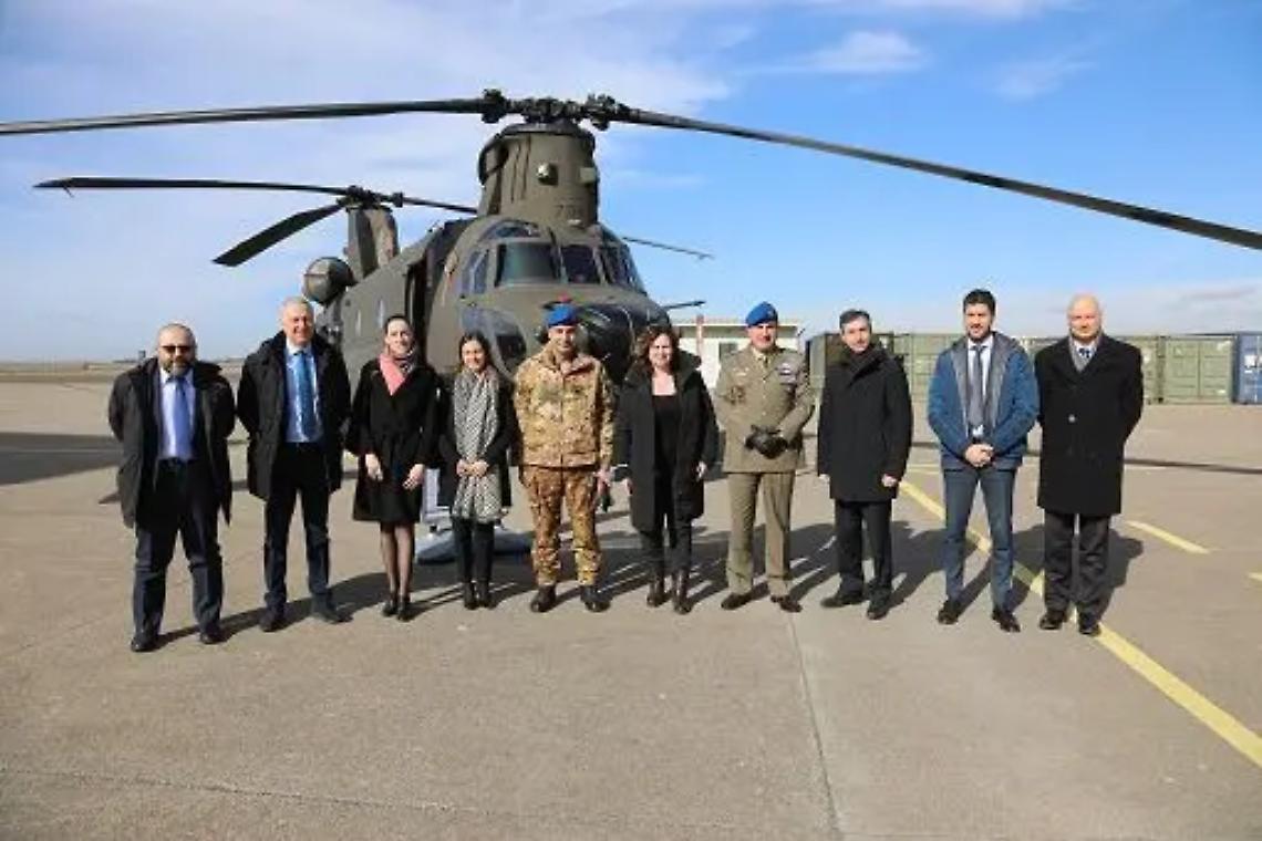 All&rsquo;aeroporto militare Fabbri di Viterbo ricordato il 50&deg; anniversario della consegna del primo CH-47 all&rsquo;Esercito Italiano