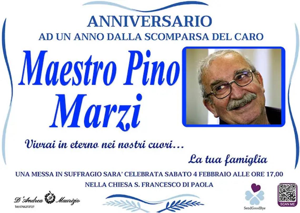 Maestro PINO MARZI - Anniversario