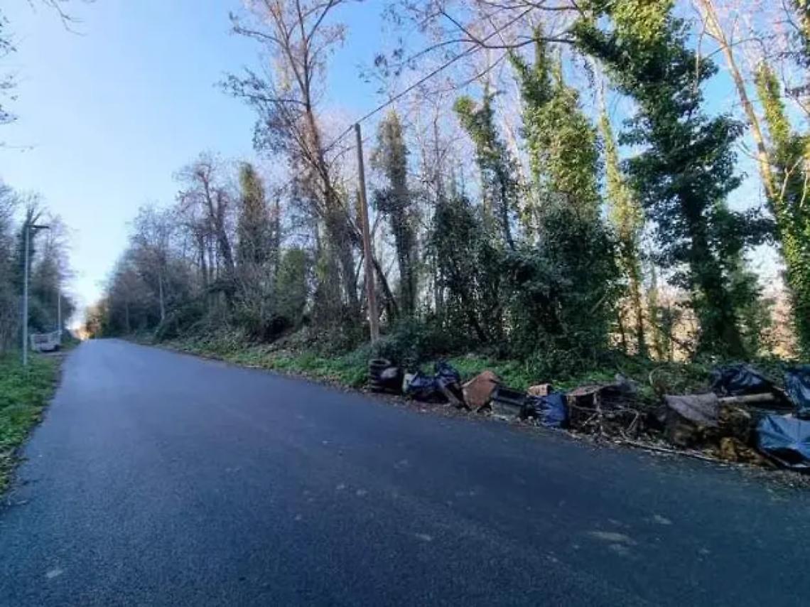 Gruppo scout di Tolfa in azione: bonificate via dei Bolognini e una parte di via del Marano