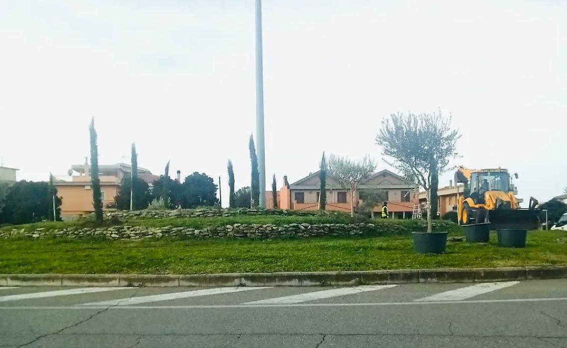 Riqualificazione rotatoria case Enel: vanno avanti i lavori programmati dall&rsquo;agenda Caci