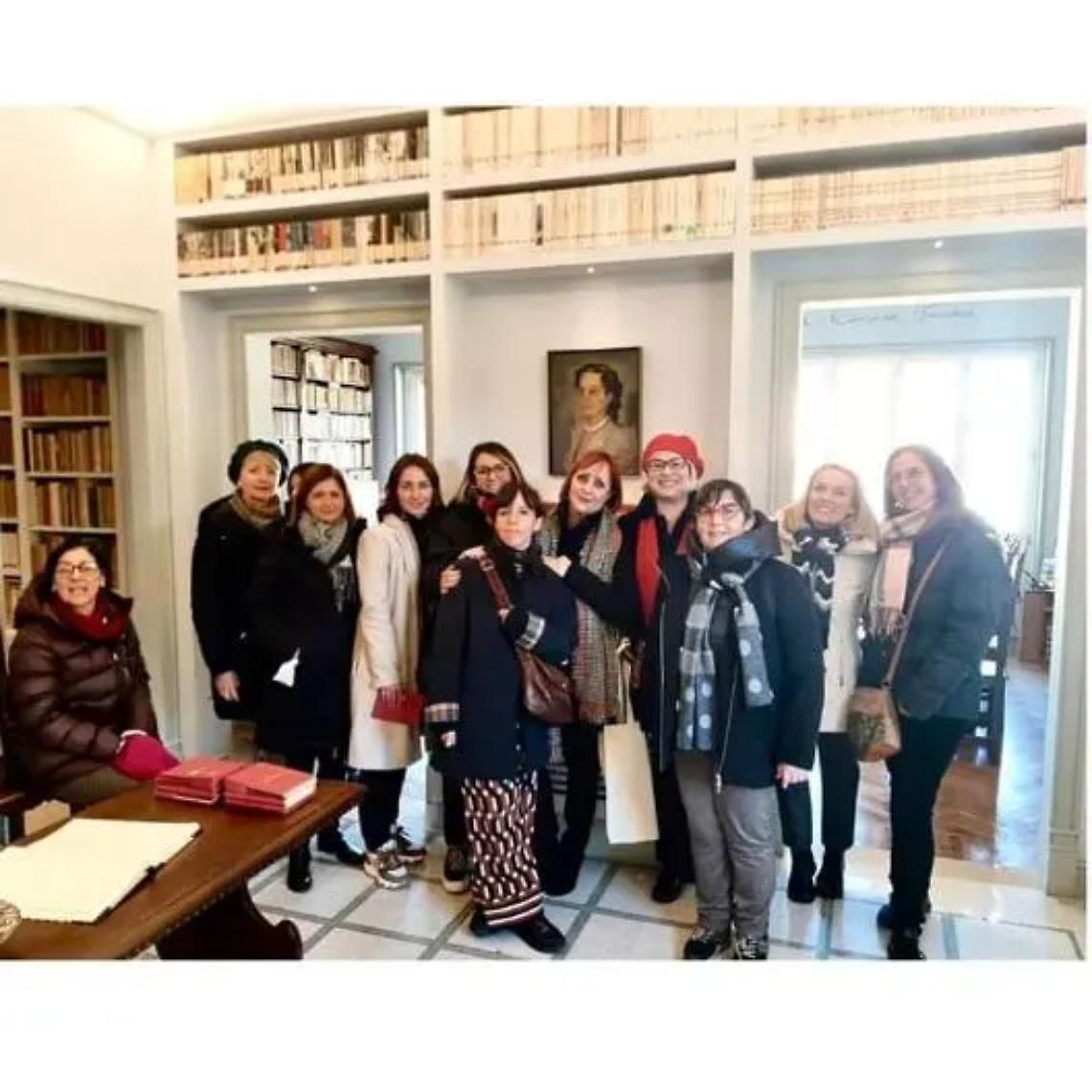 Viaggio a Roma per il gruppo lettura della biblioteca di Tolfa alla scoperta delle vicende storiche della famiglia Bellonci