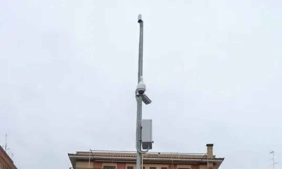 Le telecamere contro i furti