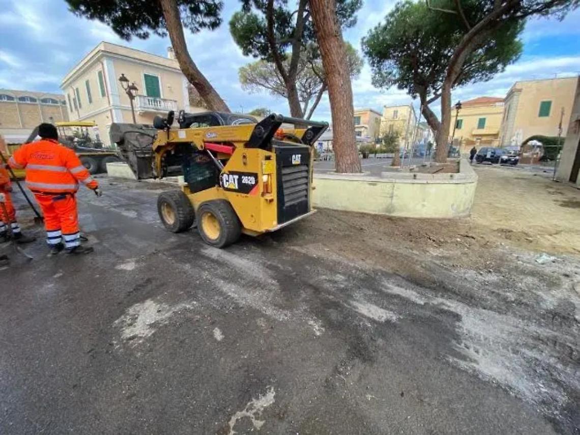 Piazza Trieste, conclusi i lavori