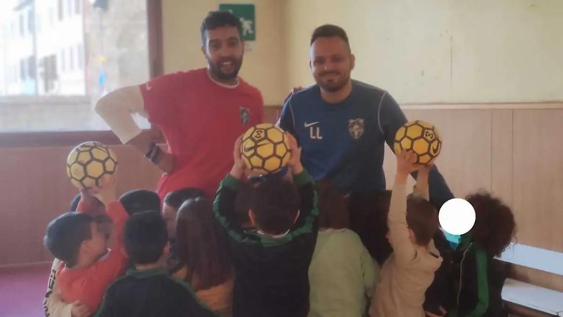 Prosegue il progetto tra i bambini della Scuola Calcio Elite del Real Fabrica