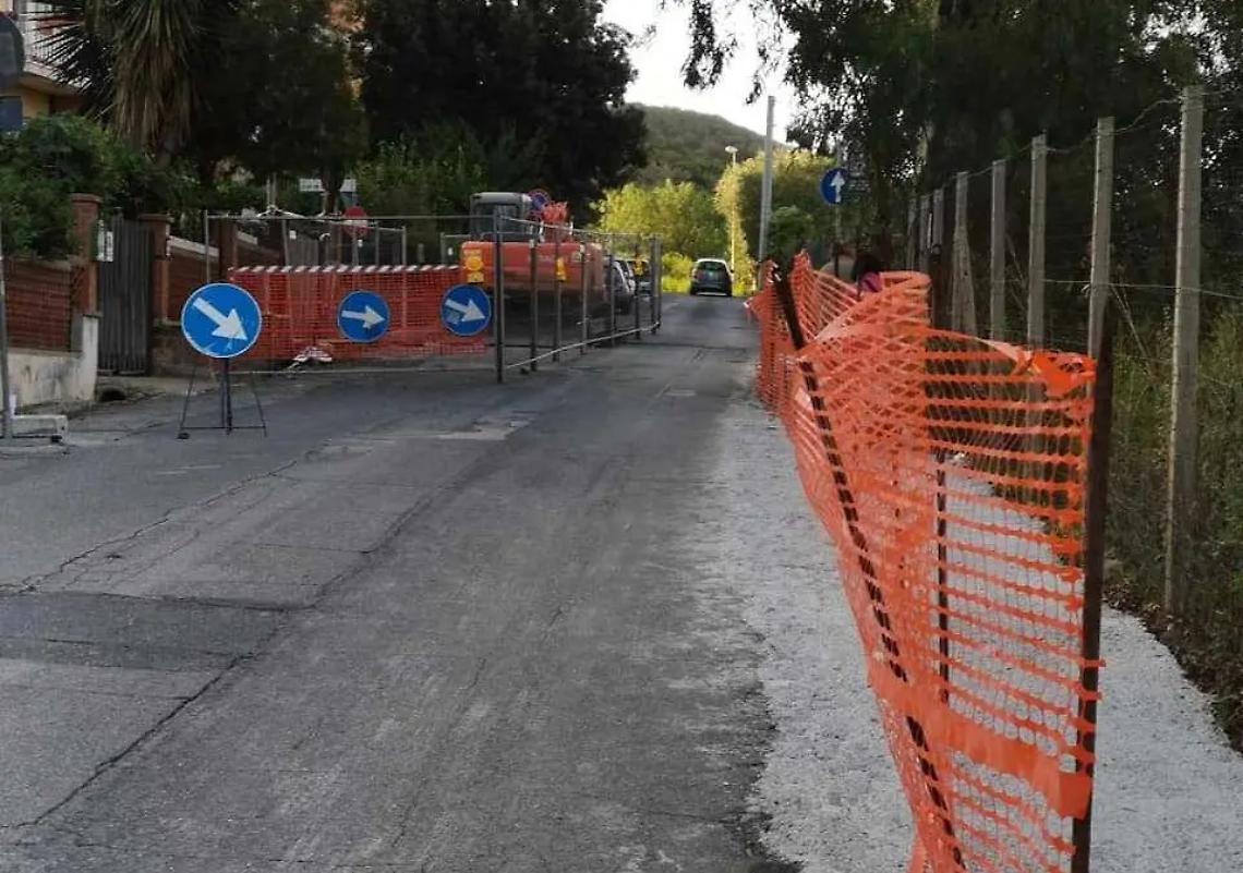 Ultimi interventi su via delle Colonie