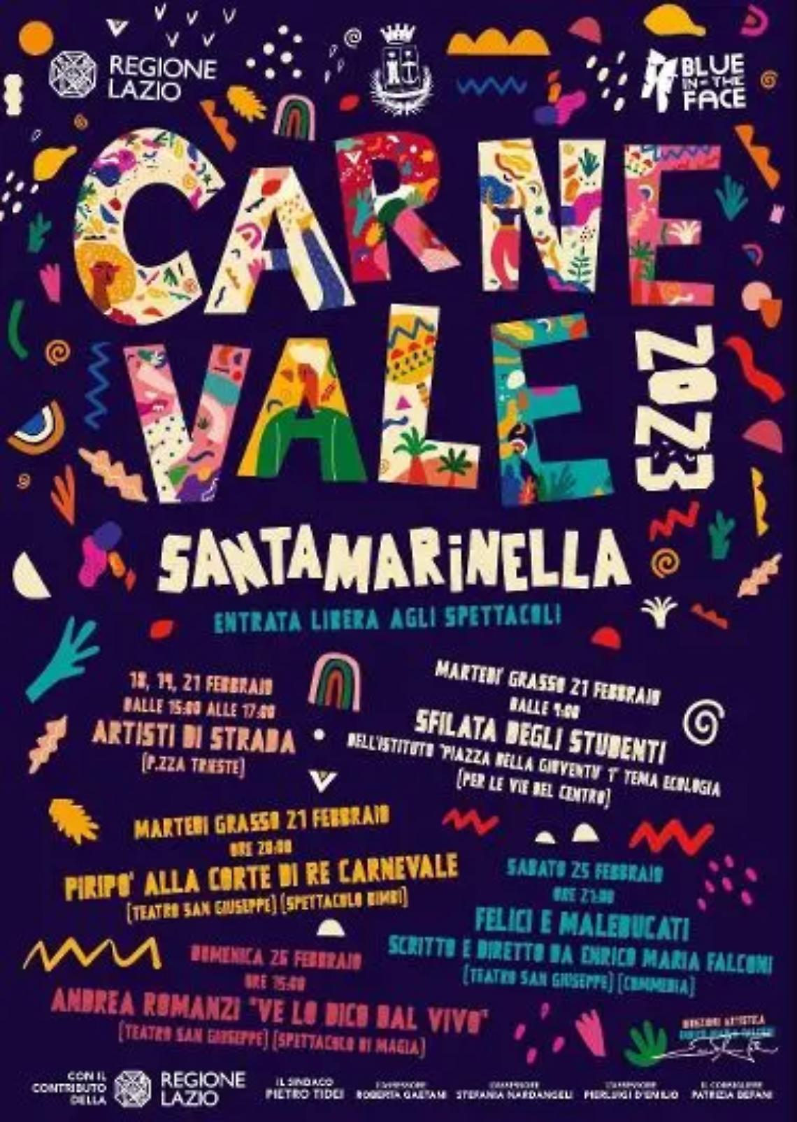 Santa Marinella in festa per il carnevale 2023