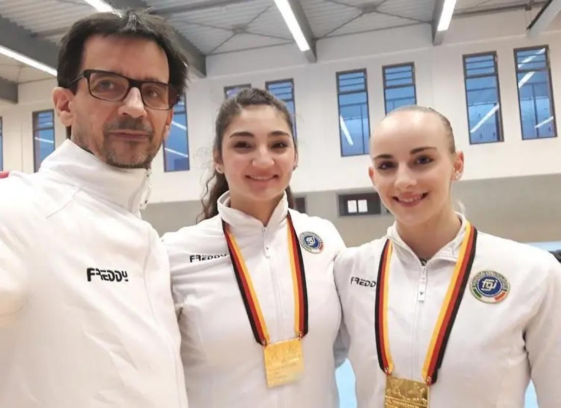 Manila Esposito oro al volteggio