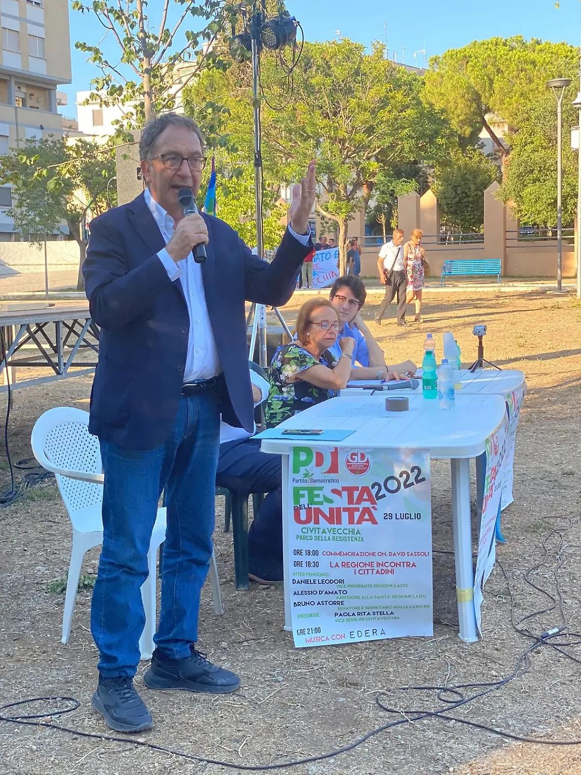 Morte Astorre, le reazioni a Civitavecchia