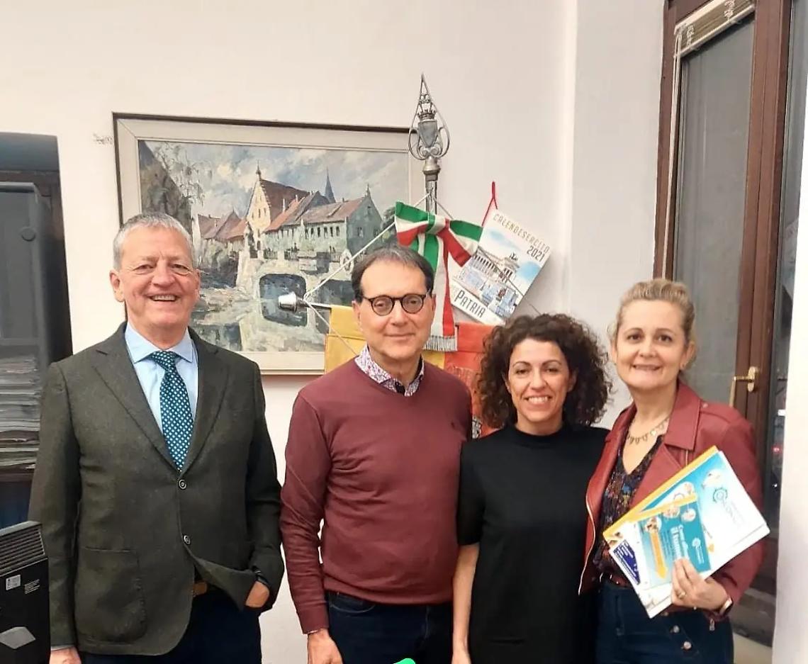 Gubetti incontra una delegazione del gruppo Onconauti