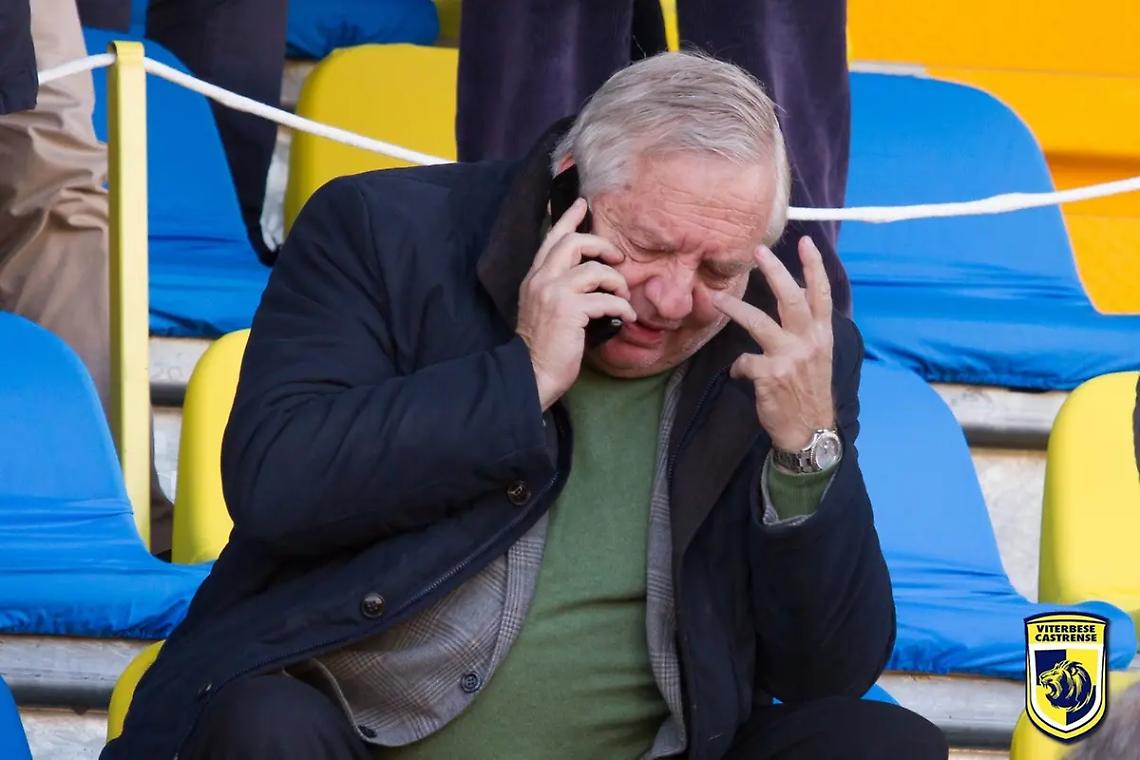 Piero Camilli vicino alla Vecchia