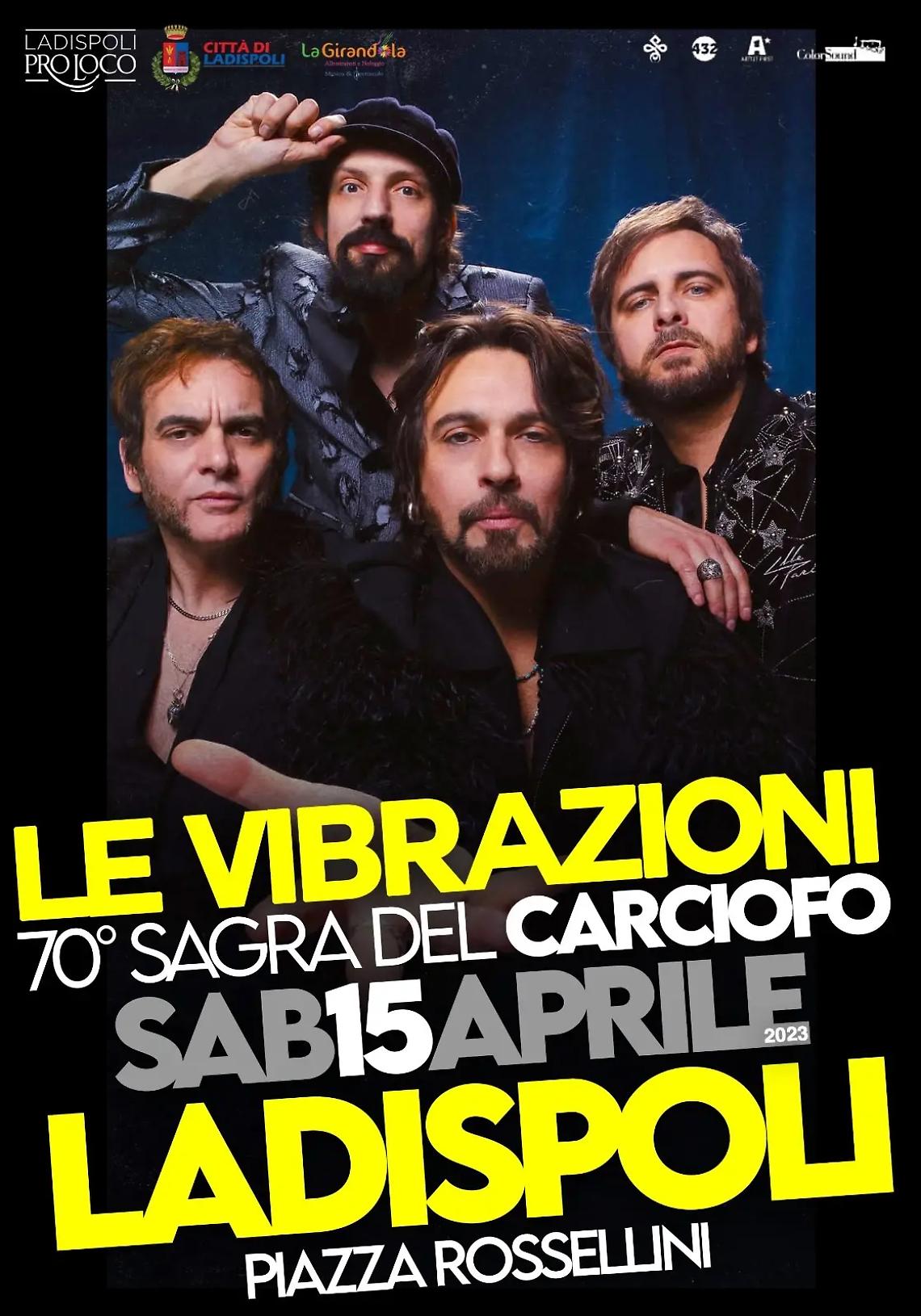 Sul palco della sagra del carciofo arrivano Le Vibrazioni