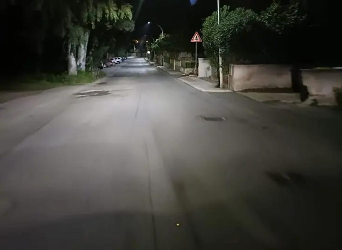 Via Valdambrini ora &egrave; completamente dotata di nuova illuminazione
