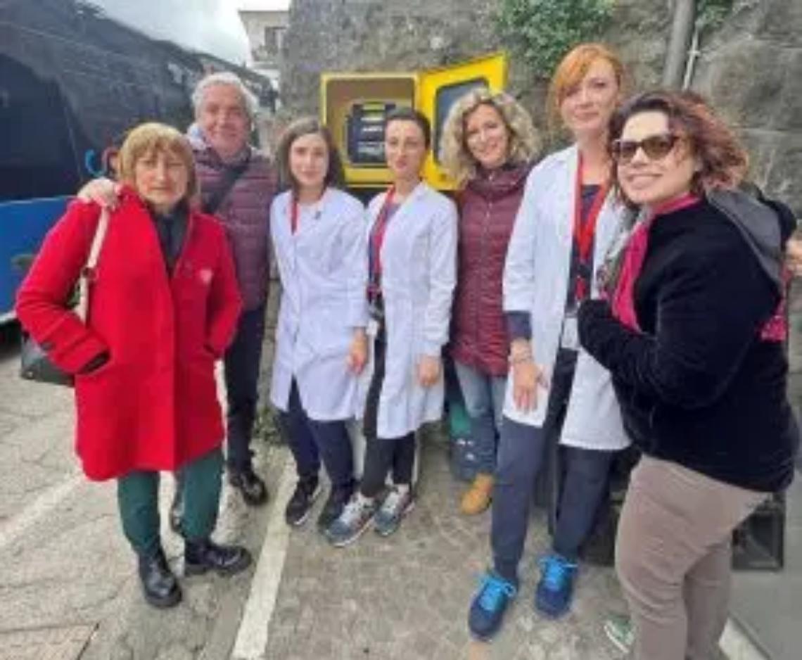 Tre nuovi defibrillatori sul colle falisco