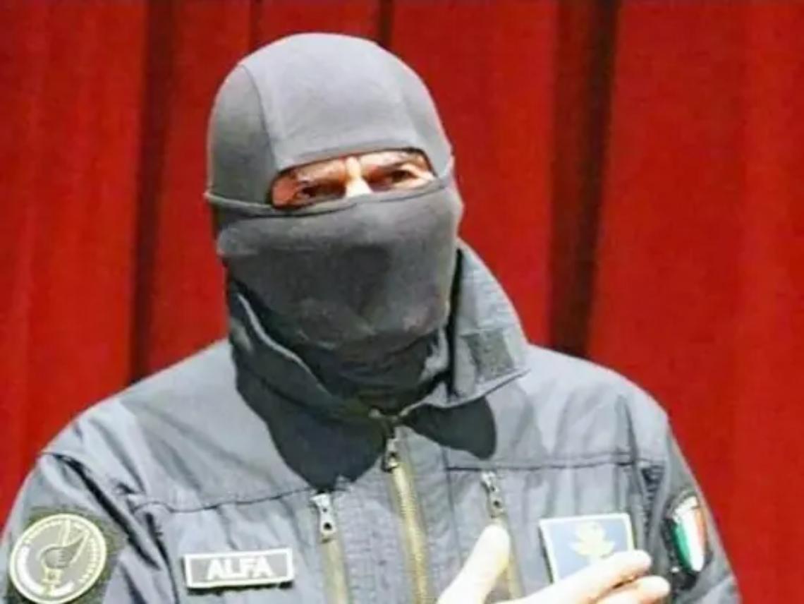 Il comandante Alfa al Vasanello Dark Side