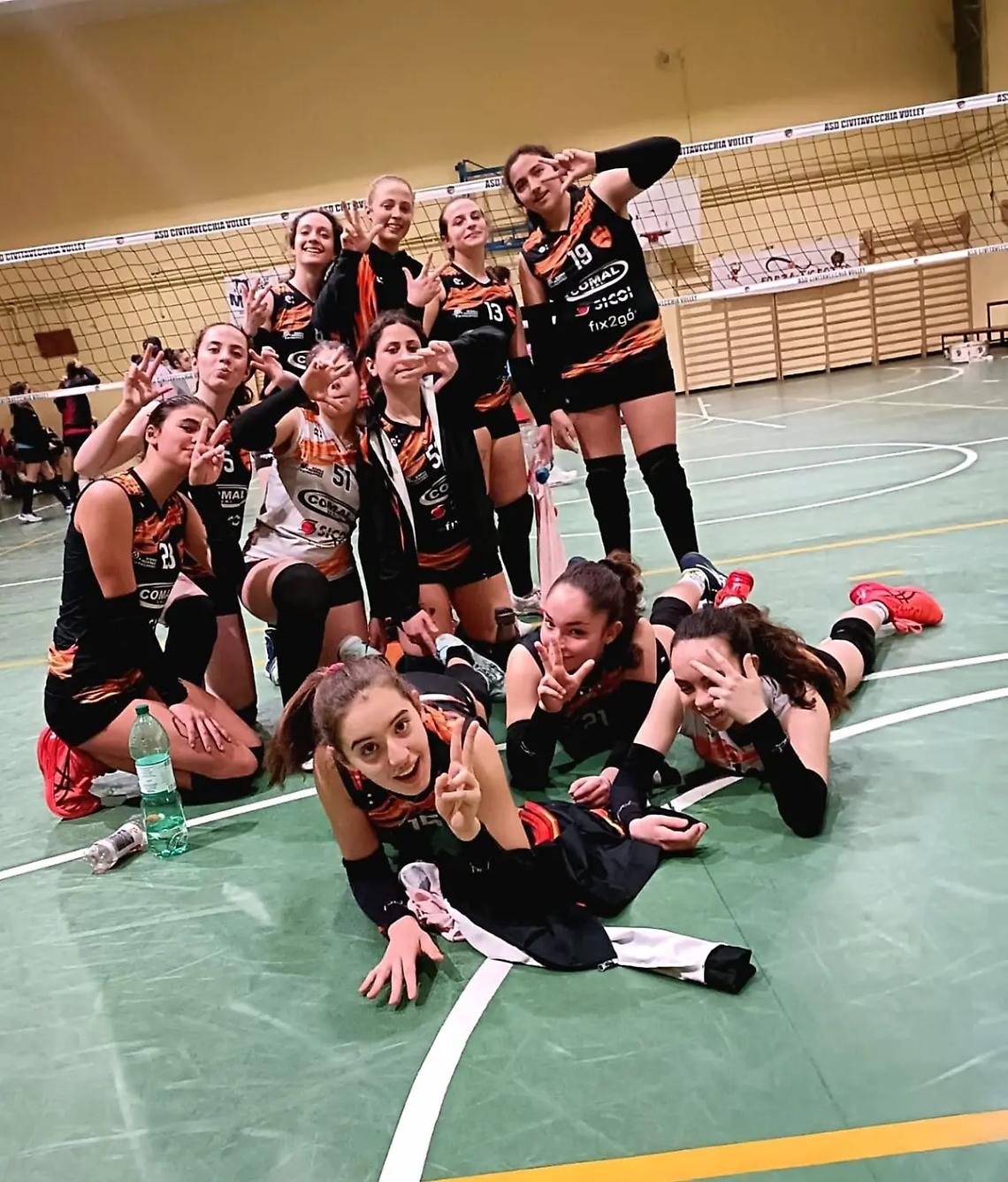 Civitavecchia Volley Academy &egrave; bronzo regionale Under 14