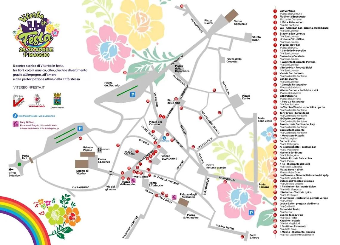 &laquo;Viterbo in festa: ecco cosa copre il Comune&raquo;