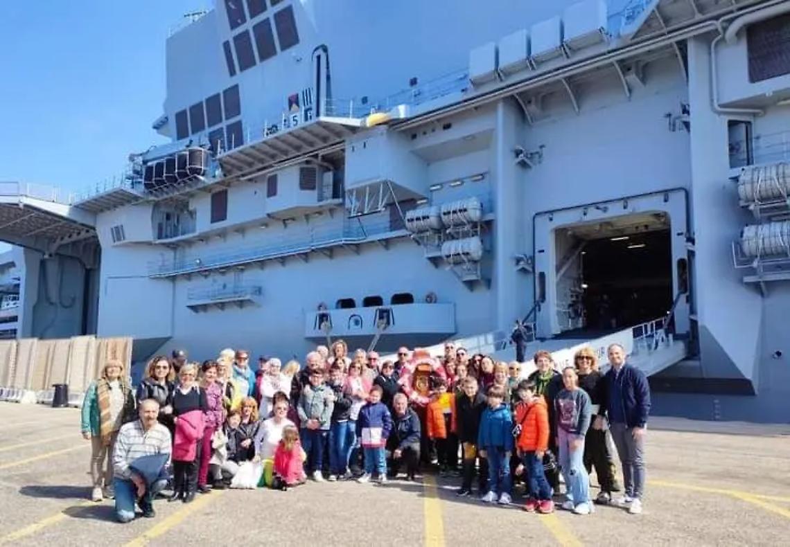 Tolfetani in trasferta al porto di Civitavecchia