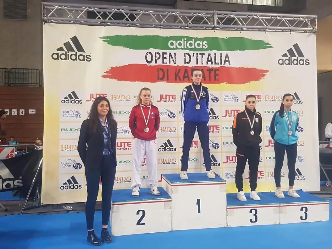 Mabuni, Ludovica Legittimo conquista l&rsquo;oro all&rsquo;Adidas Open d&rsquo;Italia