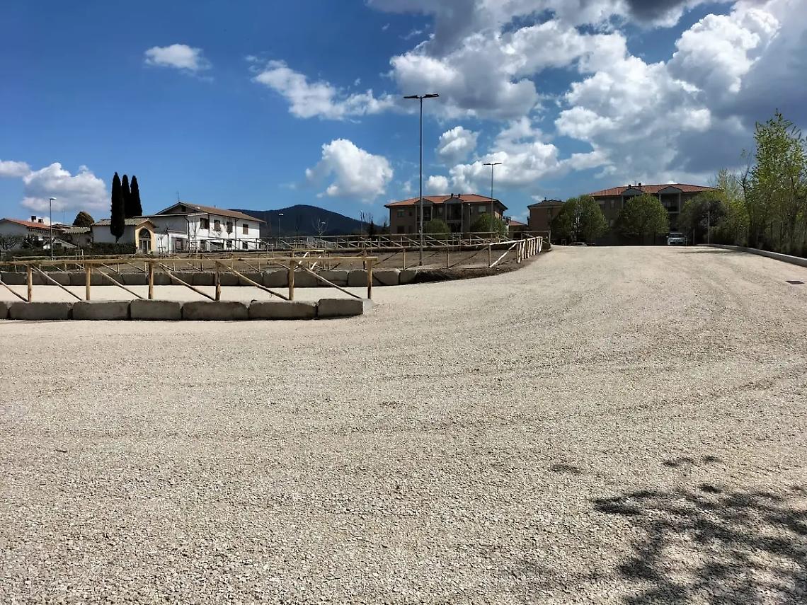 Bagnaia, riapre il parcheggio vicino al cimitero