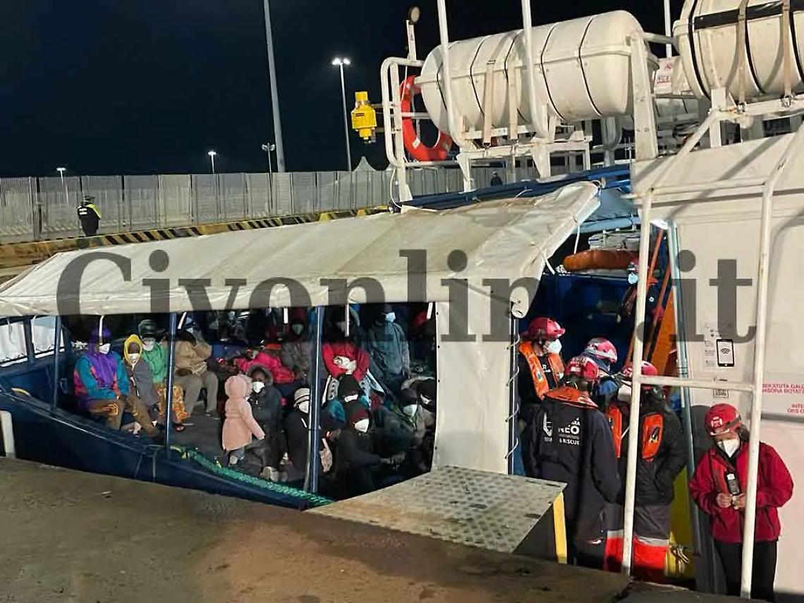 Ocean Viking arriver&agrave; a Civitavecchia