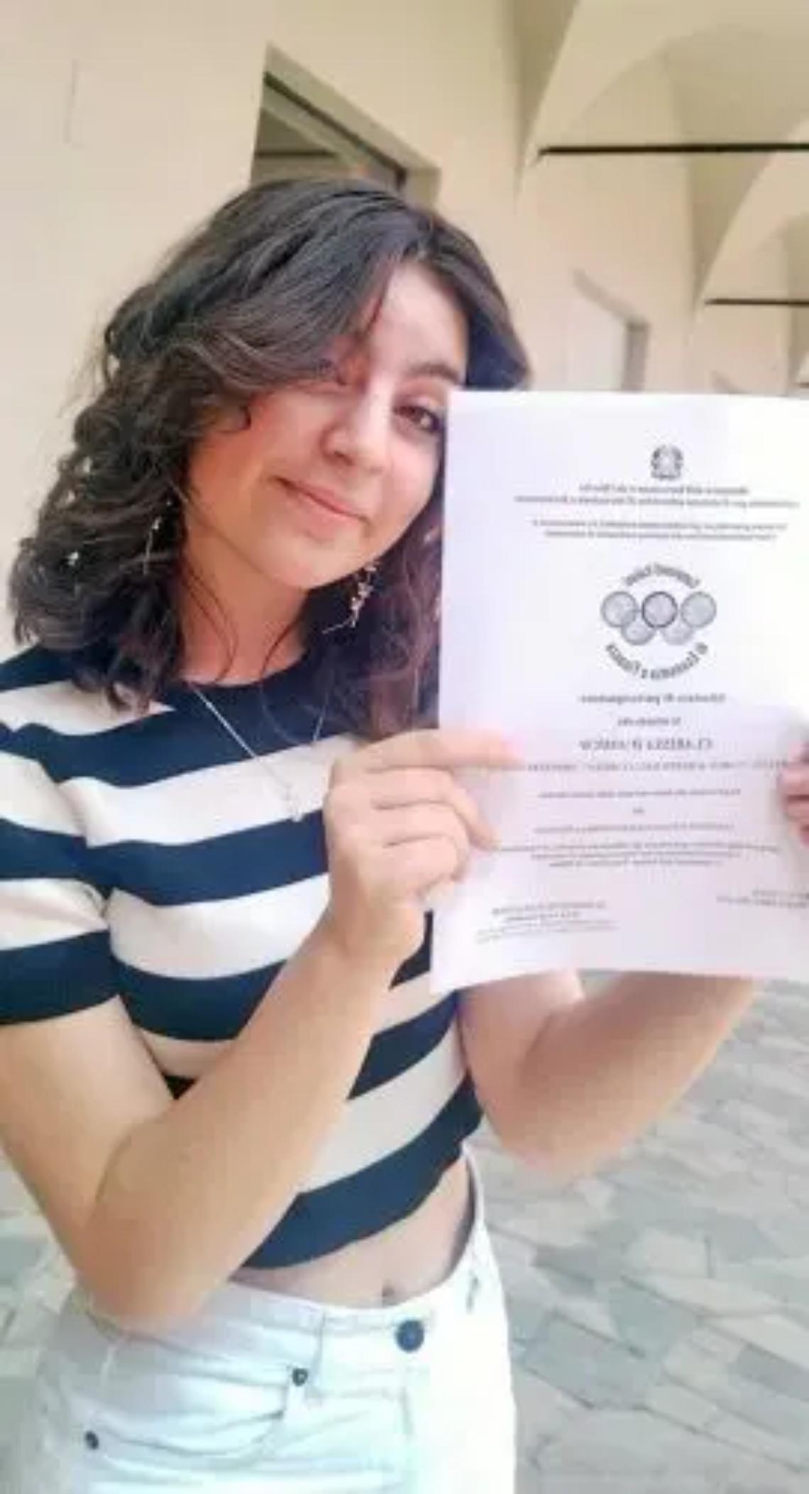 Clarissa D&rsquo;Amico seconda ai campionati di economia e finanza