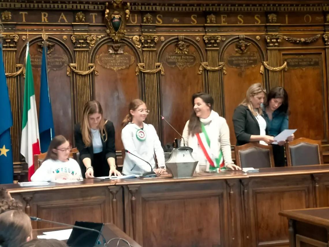 &Egrave; Chiara Giorgi la prima sindaca in erba