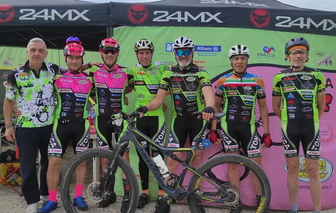 La Mtb Santa Marinella fa il pieno di risultati alla Sei Ore dell&rsquo;Ecologia