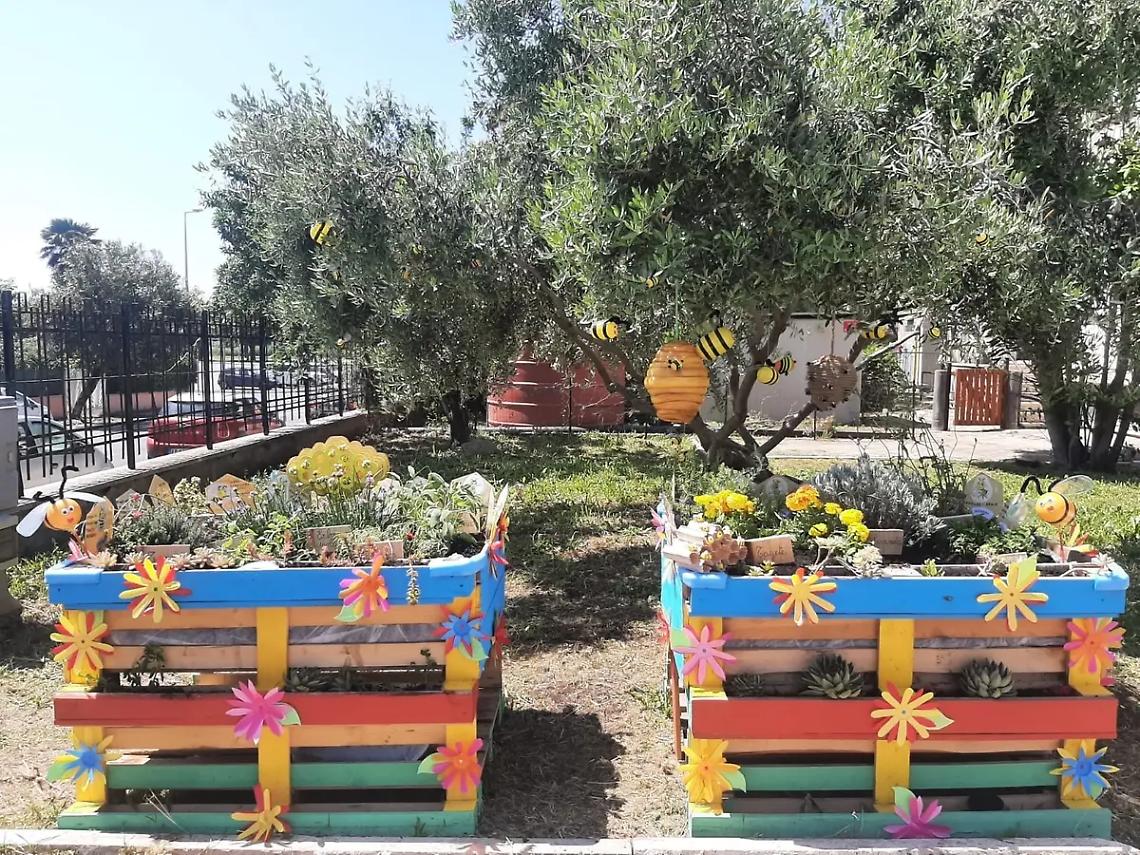 Uno spazio dedicato alle piante mellifere