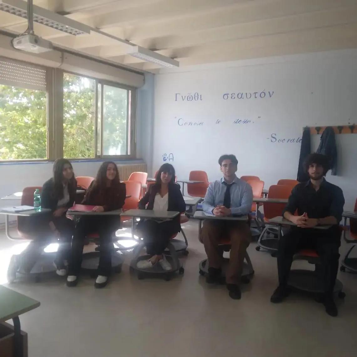 Gli alunni del Guglielmotti intervistano la giornalista di Sky Tg24 Daria Paoletti